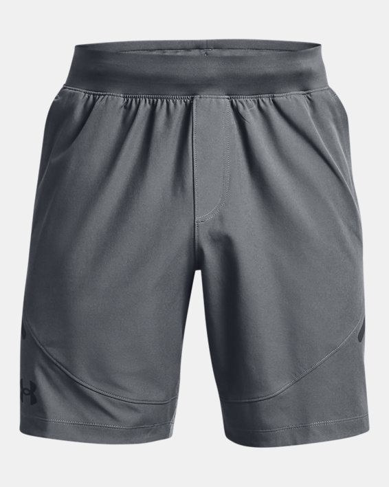 Men's UA Unstoppable Shorts, Gray, pdpMainDesktop image number 6